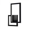 LED nástenné svietidlo 20W 2400LM čierne IP20