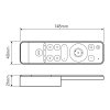 LED line® diaľkový ovládač VARIANTE pre CCT LED pásy (bez prijímača) [471321]
