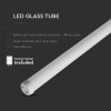 LED trubica T8, 18W, 1850lm, G13, sklo, 120cm