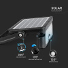 LED solárny reflektor 5W, 500lm, čierny, IP65, 4000K/2-PACK!
