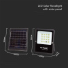 LED solárny reflektor 6,7W so solárnym panelom 12W, 1200LM, 10000mAh, 100°