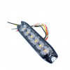 LED výstražné svetlo 6xLED, slim, 20W, 3 módy, 12/24V/2-PACK! [LW0038-2]