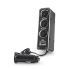 Forever rozbočovač autozásuviek 3in1 s USB káblom (GSM001530)
