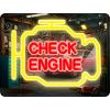 Neolia Neon LED dekorácia CHECK ENGINE stmievateľná, USB [RTV100477]