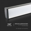 LED lineárny Highbay 100W, 8700lm, čierny, 1+1 zadarmo!