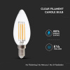 E14 LED RETRO FILAMENT žiarovka 4W, sviečka