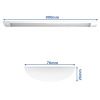 Hranolový LED panel 20W, 2400lm, 90cm, 1+1 zadarmo!