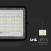 LED reflektor so solárnym panelom 15W, 1200lm, IP65, 12000mAh