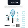 LUMIO Elektrická plácačka na hmyz 2xAA, IP20, modrá [MKE007]