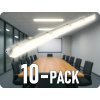 IP65 držiak na LED trubice (2x120cm)/10-PACK!