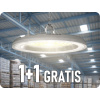 LED highbay 150W, 12300lm, 90°, IP65, CCT zmena farby 3000K/4000K/6500K, sivý, 1+1 zadarmo!