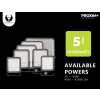 LED reflektor PROXIM+ 100W, 15000lm, IP65, IK07