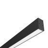 LED lineárne závesné svietidlo EXECULINE 120cm, 30W, 3750lm, 96°, 4000K, IP20, čierne [207813]