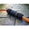 VODEODOLNÉ PÚZDRO NA SPÁJANIE KÁBLOV 4 - 6,5mm², ČIERNE