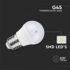E27 LED žiarovka 4,5W, 470lm, G45, 5+5 zadarmo!