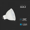 LED žiarovka GU5.3, 6W, 455lm, MR16, 110°, 12V