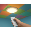 LED stropné svietidlo s diaľkovým ovládaním 30W/60W/30W, 6000lm, 3v1, CCT