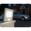 LED reflektor s PIR senzorom 30W, 2340lm, biely