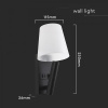 LED lampa k posteli 2W, 60lm, USB/PD, CREE CHIP, čierna
