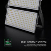 LED reflektor 500W, 67500lm, IP65, čierny, CREE CHIP
