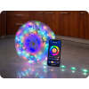 Smart LED dekoračná reťaz 20m, 5.5W, RGB, IP65 [ML61625]