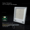 LED reflektor 100W, 8150lm, CCT zmena farby 3000K/4000K/6500K, CREE CHIP, čierny