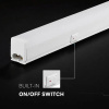 T5 LED svietidlo 4W, 400lm, 29cm, s vypínačom, CREE Chip