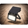 LED solárny reflektor so senzorom 6W, 660lm, CCT, čierny [WL913]