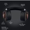 BlueTooth slúchadlá bezdrôtové, 500mAh, hnedé