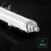 LED vodeodolná lampa CREE Chip, 48W, 5760lm, 150 cm