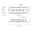 4 led strobe light lw0034 blue r10 r65 (2)