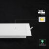 LED vstavaný panel s napájacím zdrojom 12W, 1320lm, Backlit, štvorec