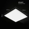 LED panel s napájacím zdrojom 40W, 4500lm, 60x60cm