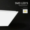 LED panel s napájacím zdrojom 40W, 4500lm, 60x60cm