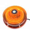 LED strešné výstražné svetlo - maják s magnetom, 12-24V, oranžové [ALR0029]