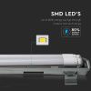 LED Vodeodolná lampa 2x22W trubice (4000lm), 150 cm, IP65