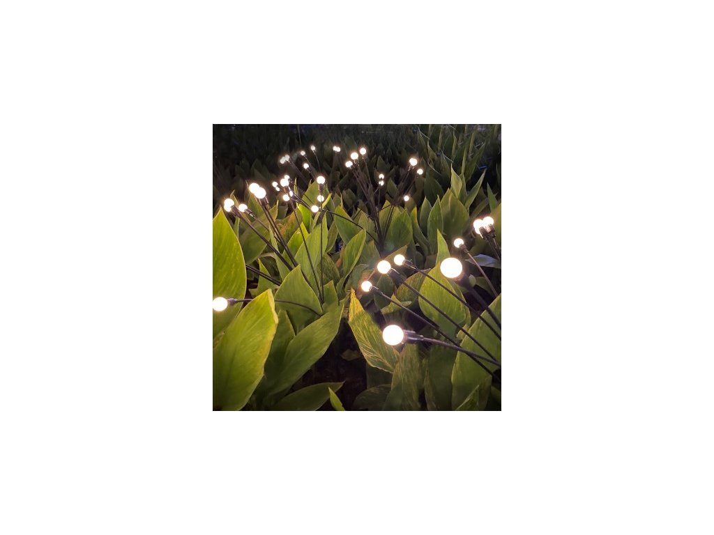 Solarna lampa SUNARI LED FLS-89 solarne krijesnice, 10x3000K, 1+1