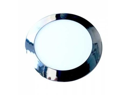 LED ugrađeni panel 24W okrugli Chrome