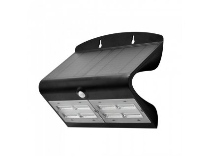 Solarna svjetiljka s senzorom pokreta 7W (800 lm), crno / bijelo, IP65, 4000K