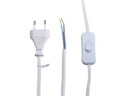 Flexo kabel 2x0.75mm, 2m, prekidač [PF50]
