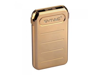 Power Bank 10.000 mAh 2XUSB+USB-C zlatna