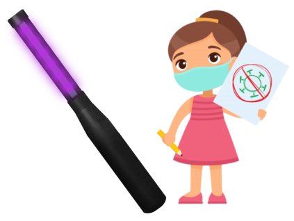 Prijenosna LED UV lampa dezinfekcije 14W