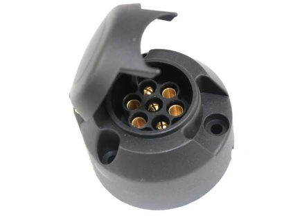 Plastična utičnica 12V, 7 PIN [E1216]