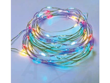 LED dekorativni lanac 20m RGB 8 funkcija [X01200312]