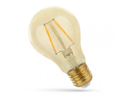 Retro LED žarulja E27 A60 2W, 240LM, Amber Staklo, 2400K [WOJ+14077]
