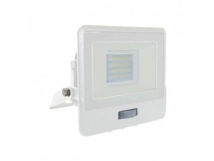 LED reflektor s PIR senzorom 20W, 1510lm, Samsung čip, 100°, IP65, bijela