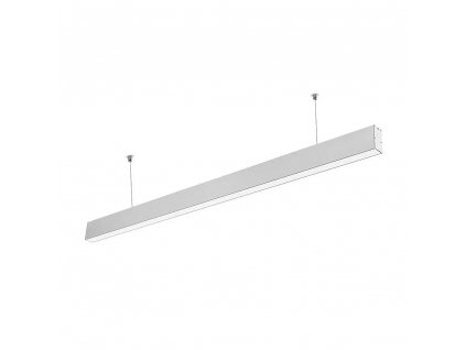 LED linearne suspenzijske svjetiljke 40W, 3300lm, SAMSUNG čip, srebro