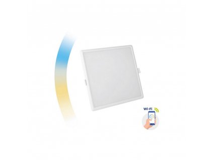 Smart ugradbeni LED panel 22W, 2000lm, CCT+DIM, kvadratni [SLI038020CCT]