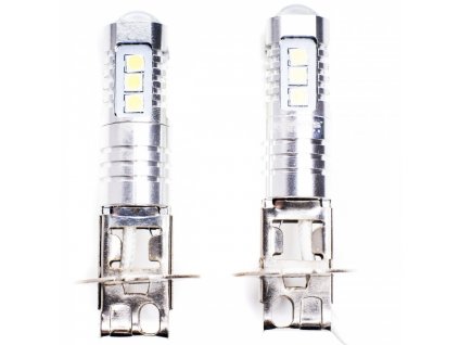 Einparts LED auto žarulja H3 14 SMD 3030 no CANBUS 9-16V 6000K pakiranja od 2 [EPL262]