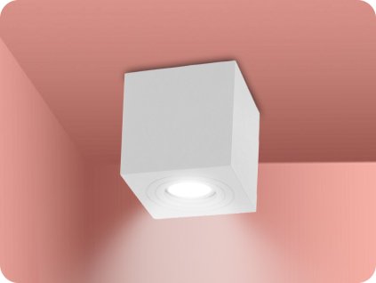 Vodootporan stropna nadgradna svjetiljka  MEGY GU10 IP54 bijeli [AD-OD-6143WGU10]